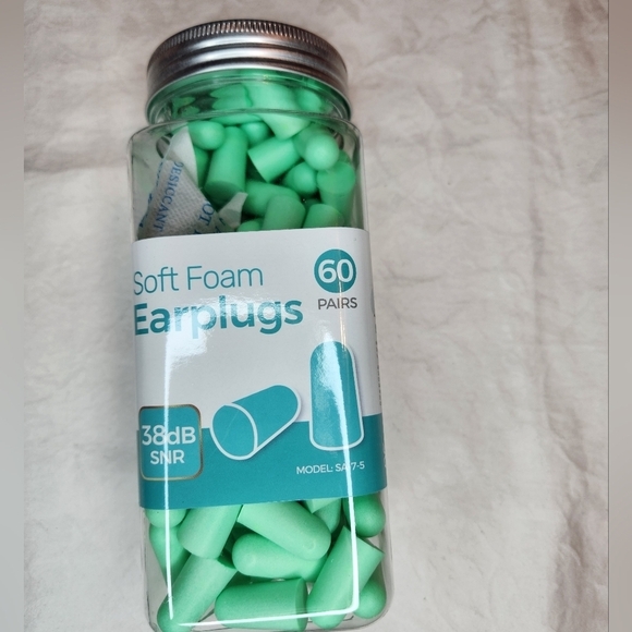 58 pairs soft foam earplugs - Picture 2 of 4